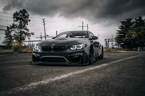 Performance car prepared for calibration